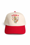 F CAW F Trucker Hat | Funny Rooster Hat | Western Trucker Cap | Red Snapback Hat for Women