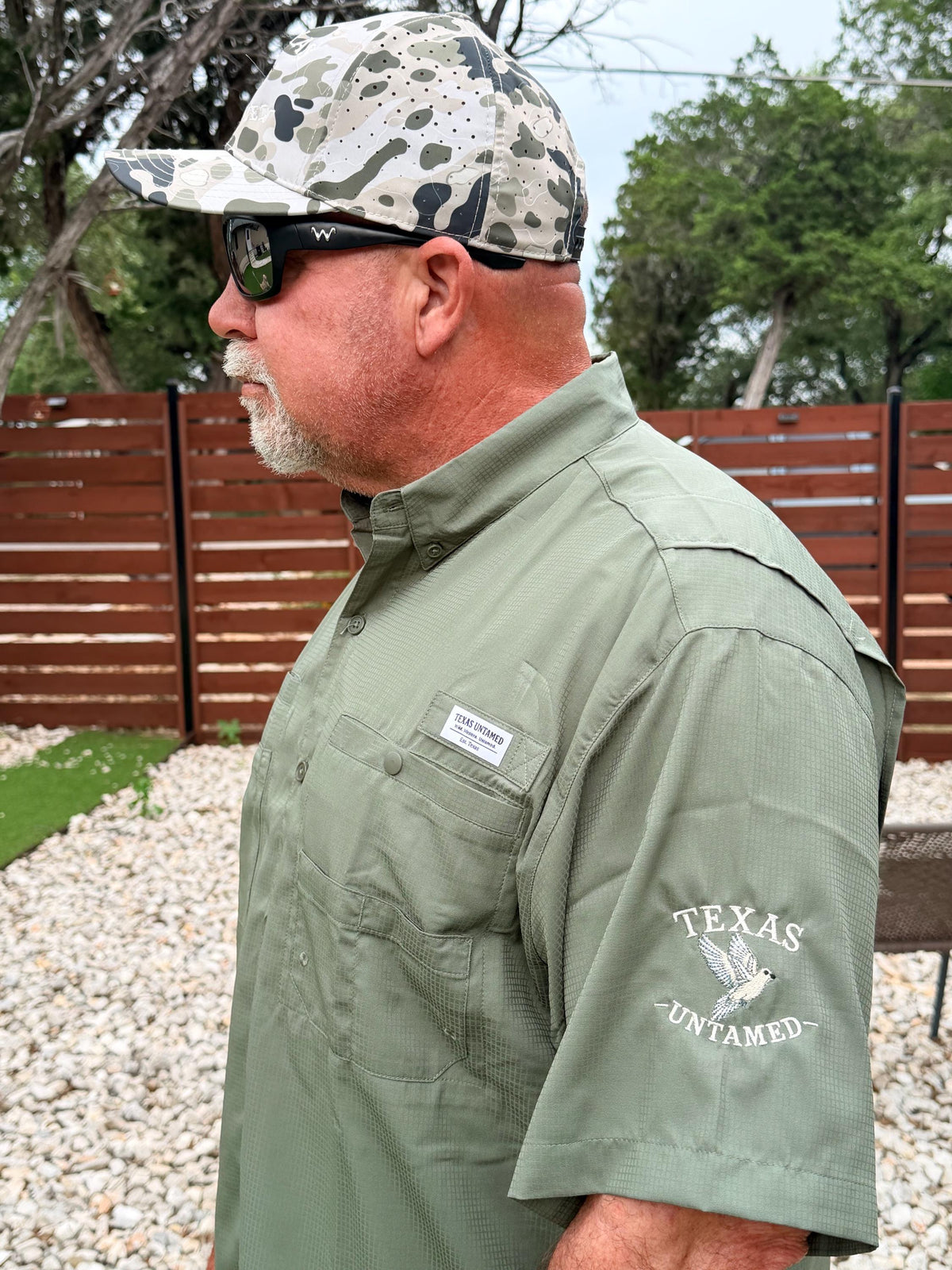 Texas Dove Hunting Performance Shirt | UPF 40+ Lightweight Outdoor Button Down