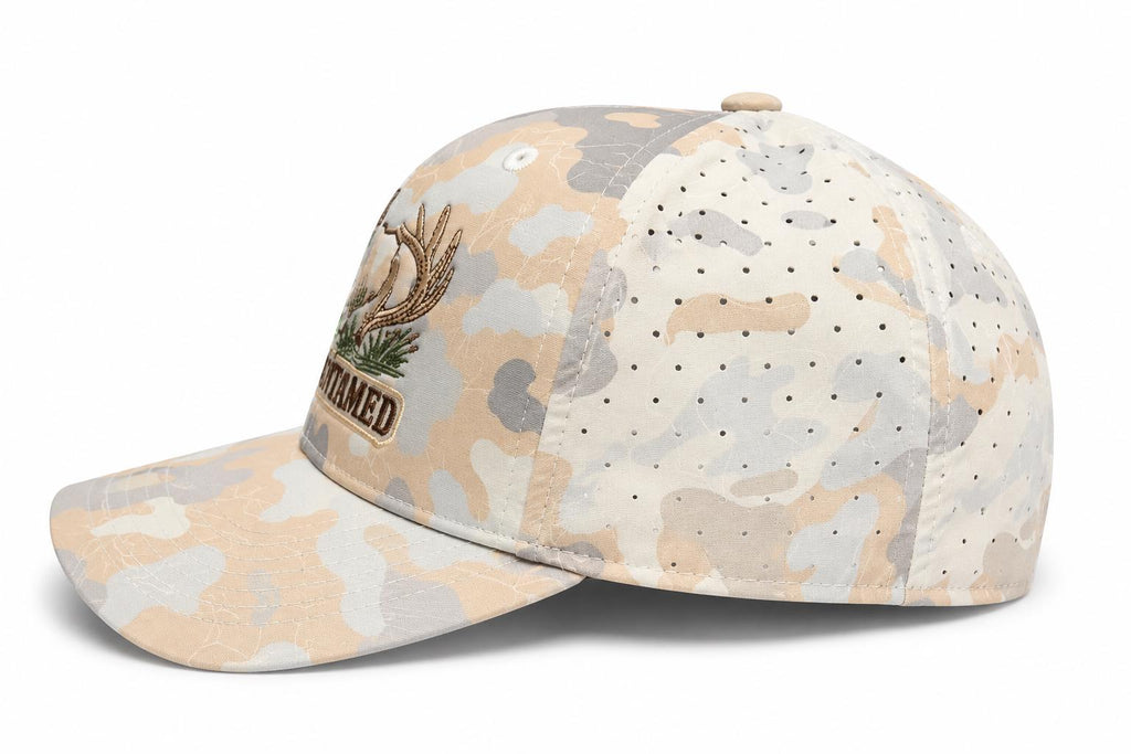 Texas Untamed Bass Antler Camo Performance Hat | SoBro Yardfest Snapback