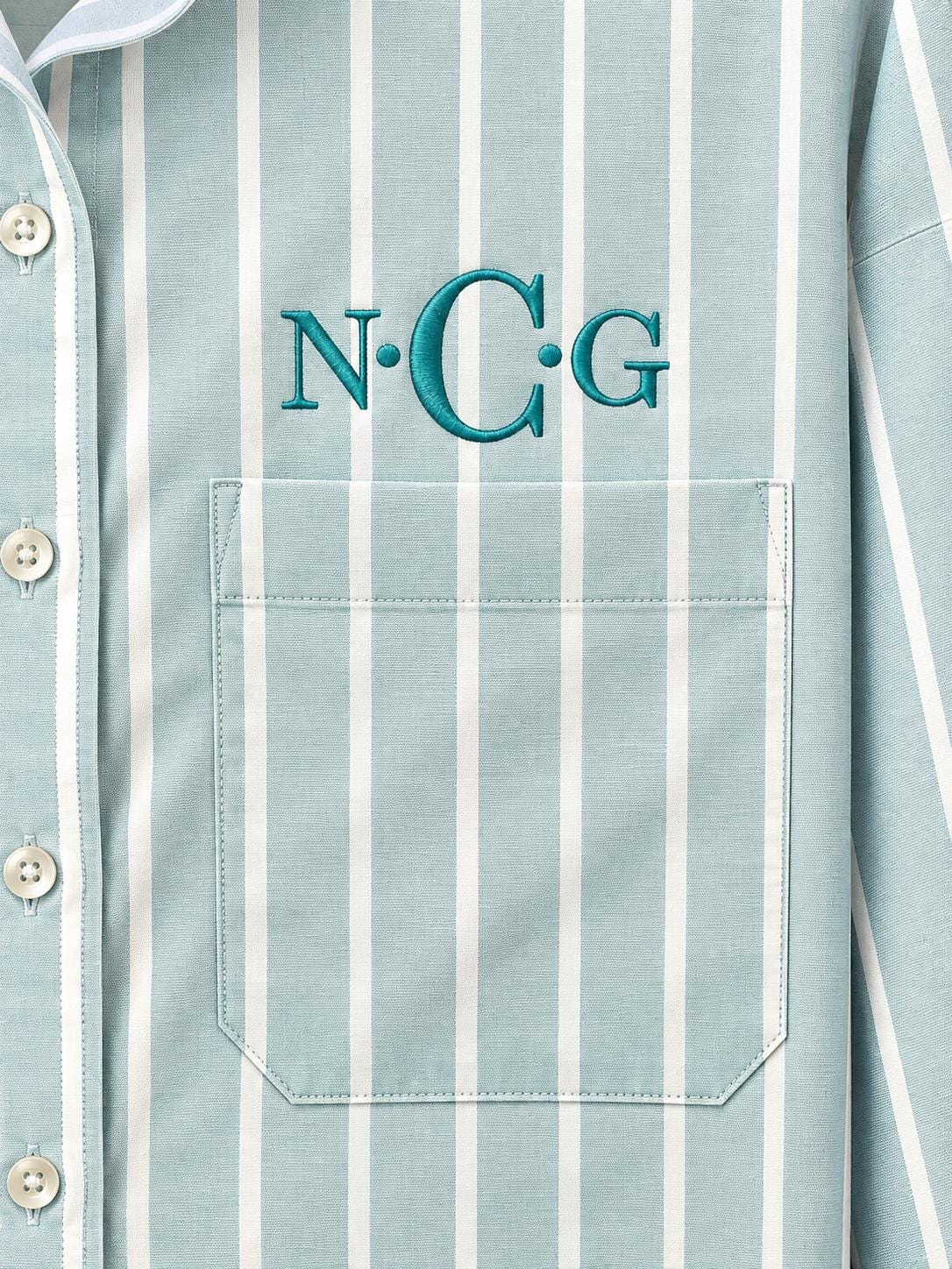 Embroidered Lucky You Western Shirt, Striped Button Down, Horseshoe Design, Optional Monogram